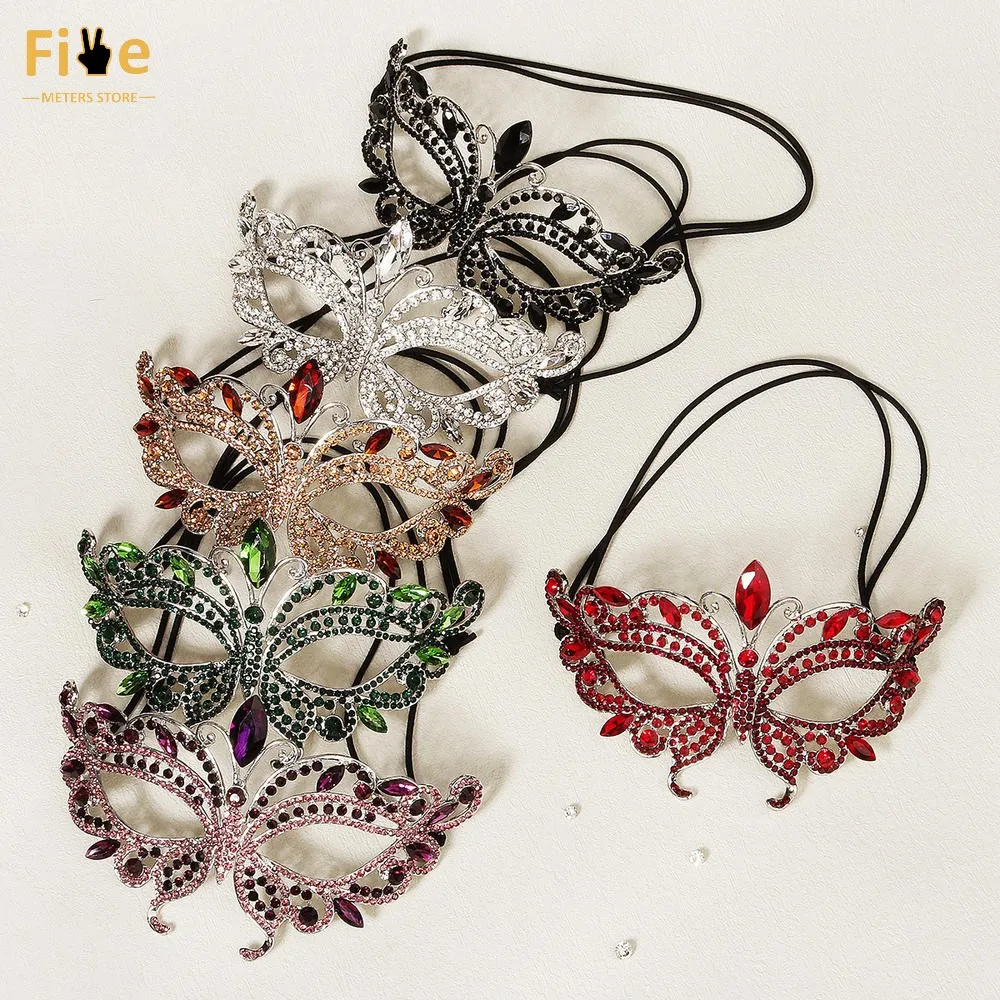 Respirator Half Face - 1pc sexy feminino rainha glitter strass