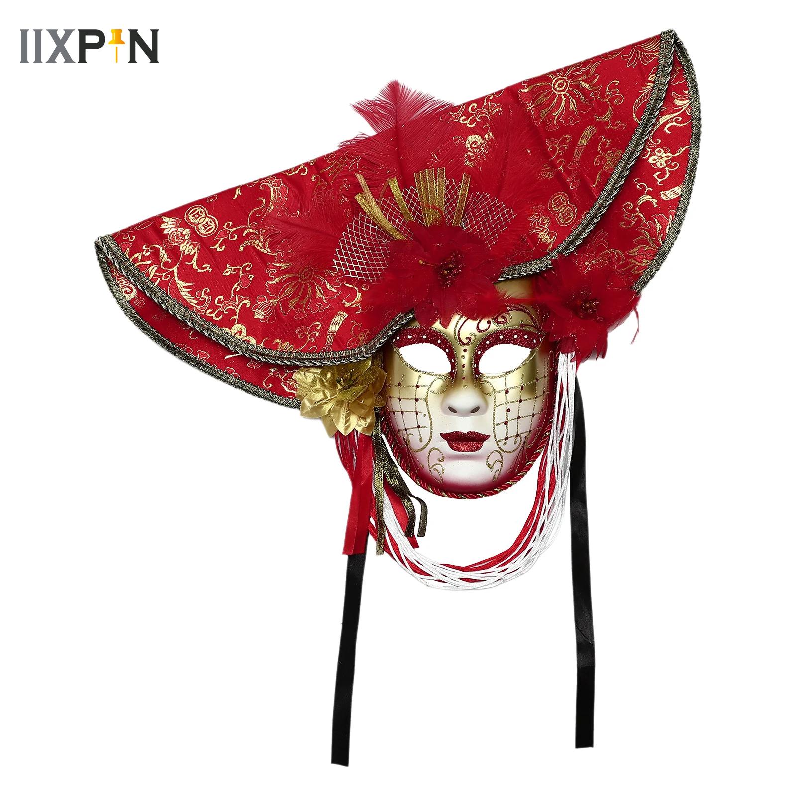 Respirator Half Face - Máscara artística feminina artesanal, adereços de