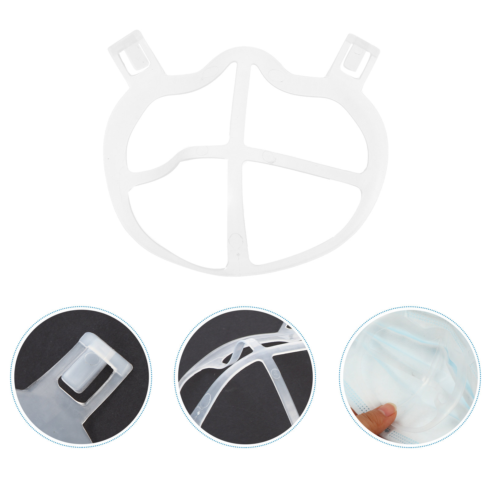 10 unidades de suporte interno - Silicone Mask Bracket avaliação e preço