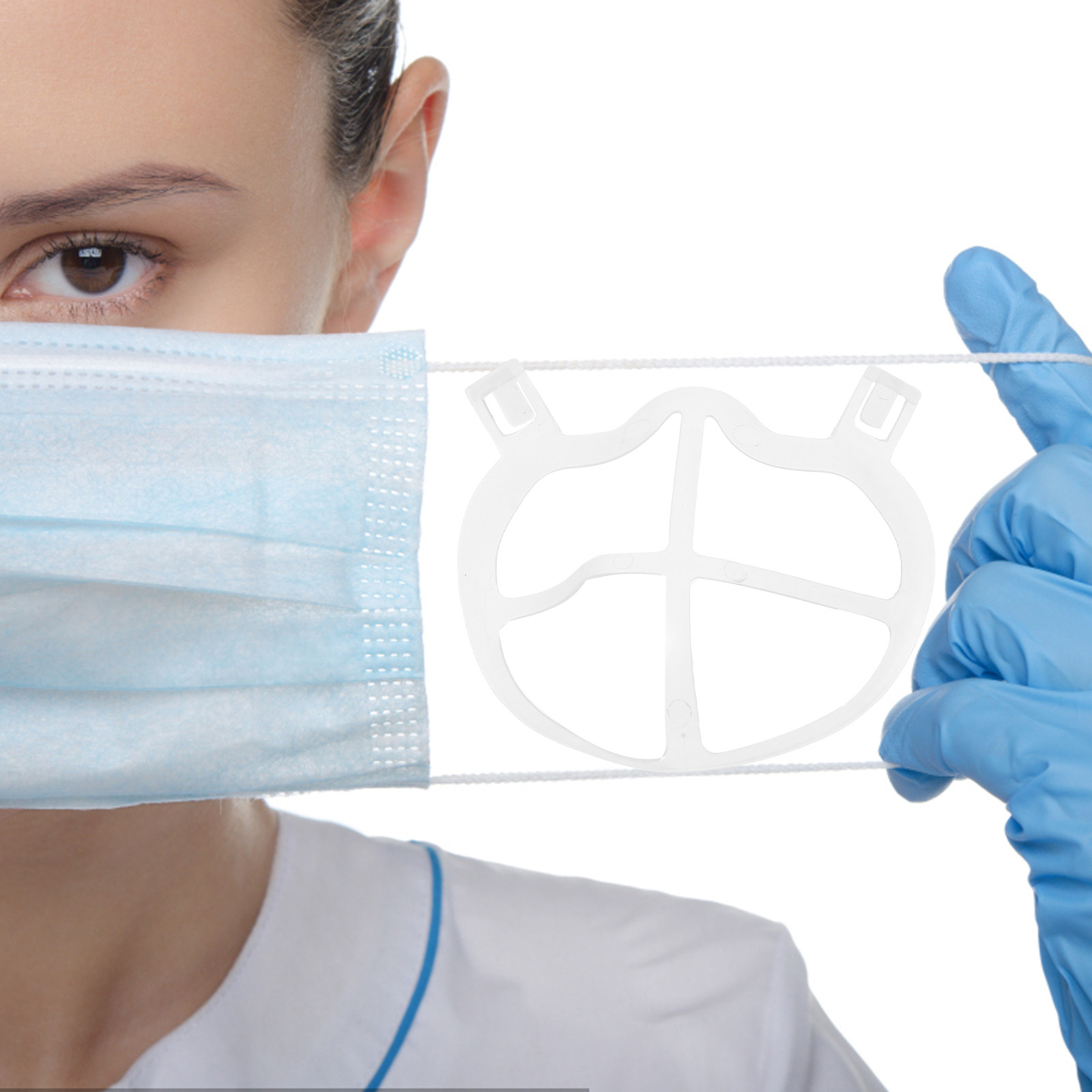 10 unidades de suporte interno - Silicone Mask Bracket avaliação e preço
