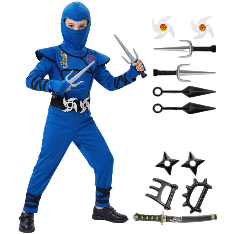 Fantasia de ninja preta e azul - Black Face Mask Pack avaliação e preço