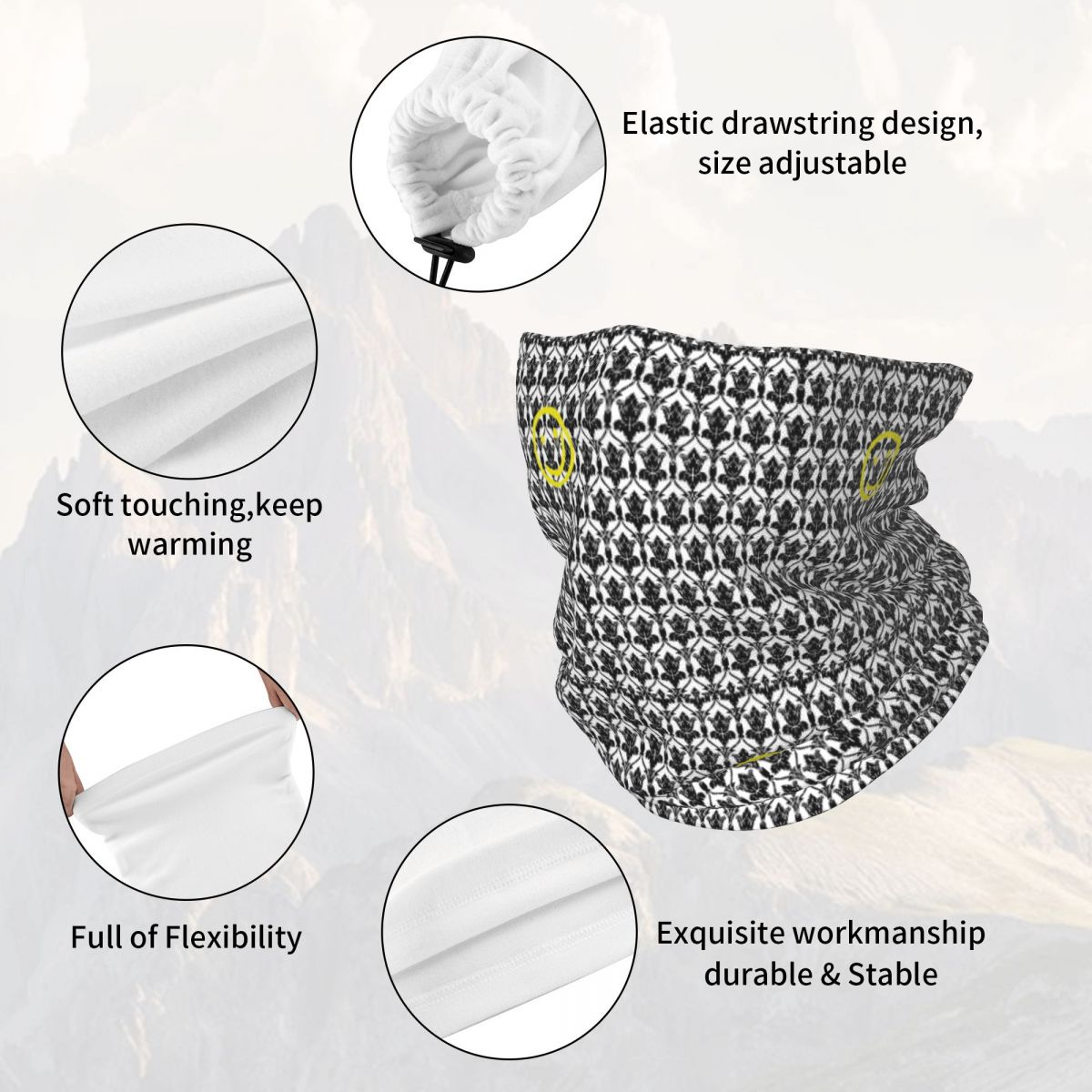 Gola Elástica Multifuncional S - Neck Gaiter Face Cover avaliação e preço