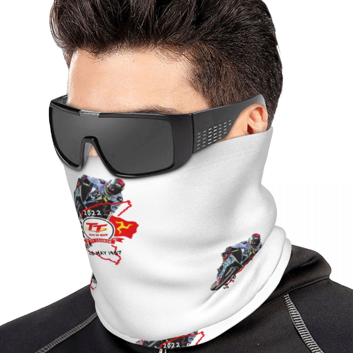 Isle Of Man TT Races Gola elás - Neck Gaiter Face Cover avaliação e preço