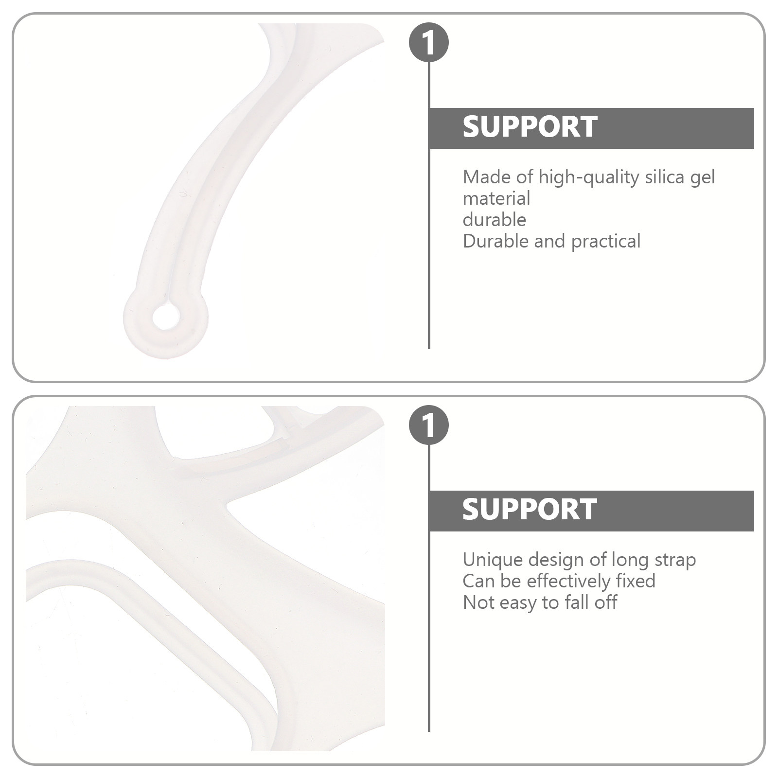 5 Peças de Suporte Interno par - Silicone Mask Bracket avaliação e preço